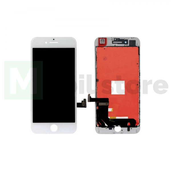 Second image of Οθόνη Type A για iPhone 8 Plus (Λευκό)