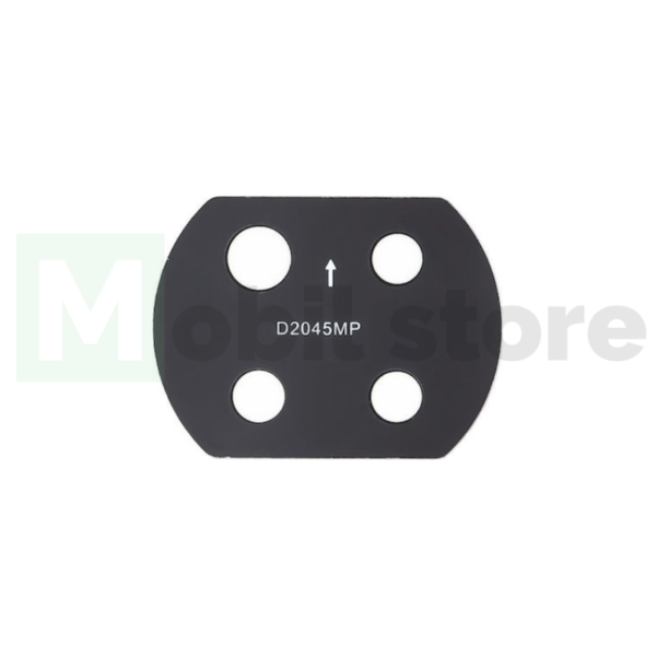 Τζαμάκι Κάμερας Μαύρο για Redmi Note 9T