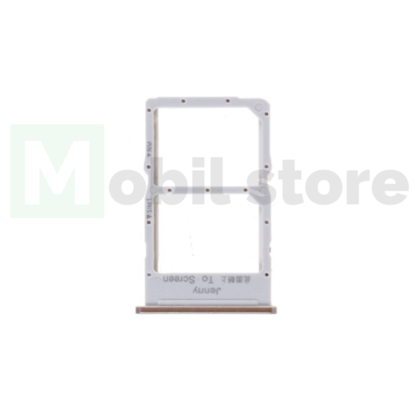 Υποδοχή Κάρτας Dual SIM Ασημί για Huawei P40 Lite