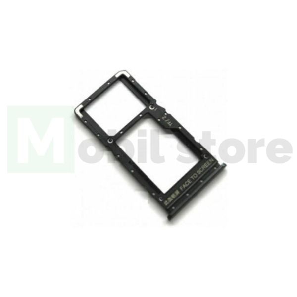 Sim Tray Μαύρο για Redmi Note 10 5G