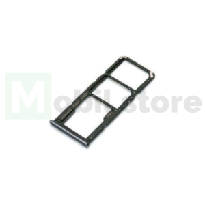 Samsung Dual SIM Card/Memory Holder Μαύρο για Galaxy A71