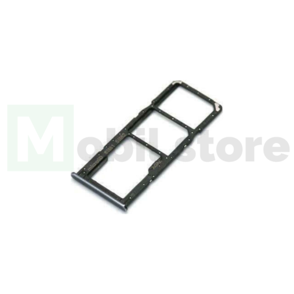 Samsung Dual SIM Card/Memory Holder Μαύρο για Galaxy A71