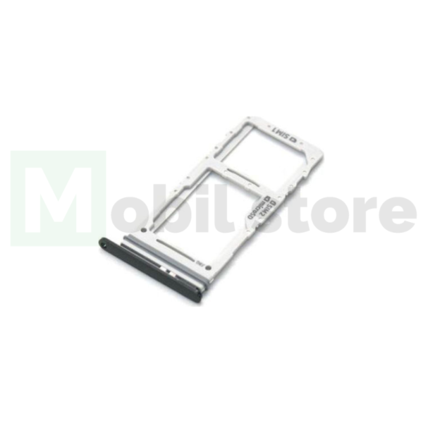 Samsung Dual SIM Card/Memory Holder Μαύρο για Galaxy S20+