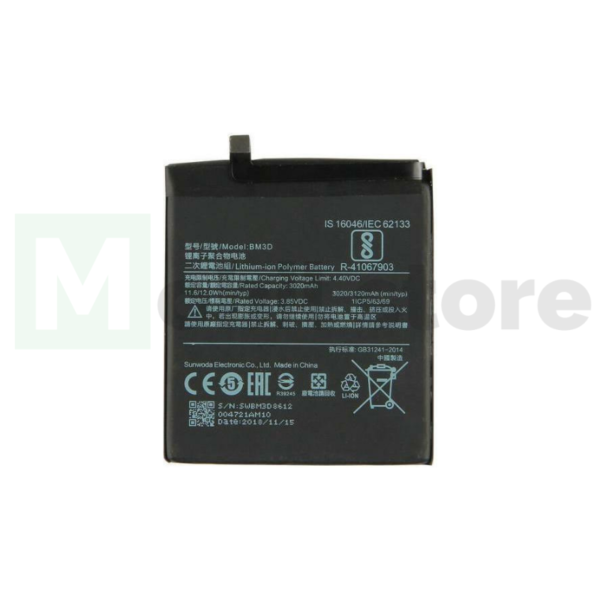 Μπαταρία Αντικατάστασης 3120mAh για Mi 8 SE