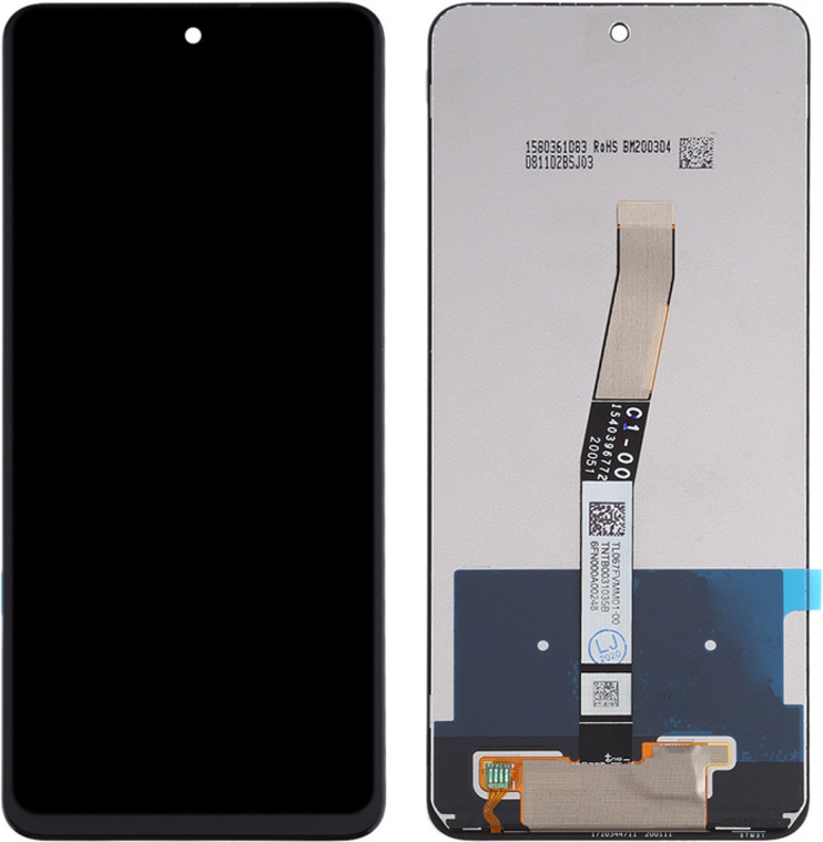 Οθόνη για Redmi Note 9 Pro / Note 9s (Μαύρο)
