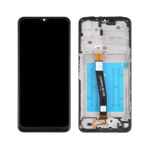 Οθόνη με Μηχανισμό Αφής και Πλαίσιο για Galaxy A22 5G (Μαύρο)