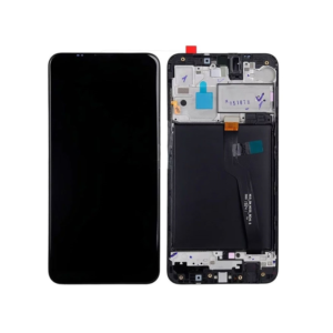 Οθόνη με Μηχανισμό Αφής και Πλαίσιο για Galaxy A10 (Μαύρο)