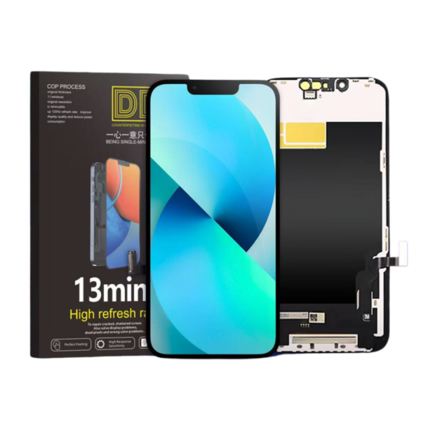 Οθόνη HARD OLED με Μηχανισμό Αφής για iPhone 13 Mini (Μαύρο)