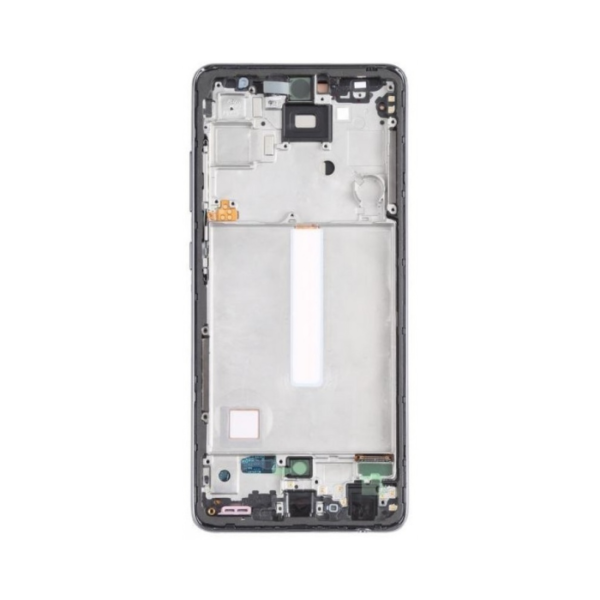 Οθόνη LCD με Μηχανισμό Αφής και Πλαίσιο για Galaxy A52 (w/o Fingerprint Function) (Μαύρο)