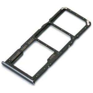 Samsung Dual SIM Card/Memory Holder Μαύρο για Galaxy A71