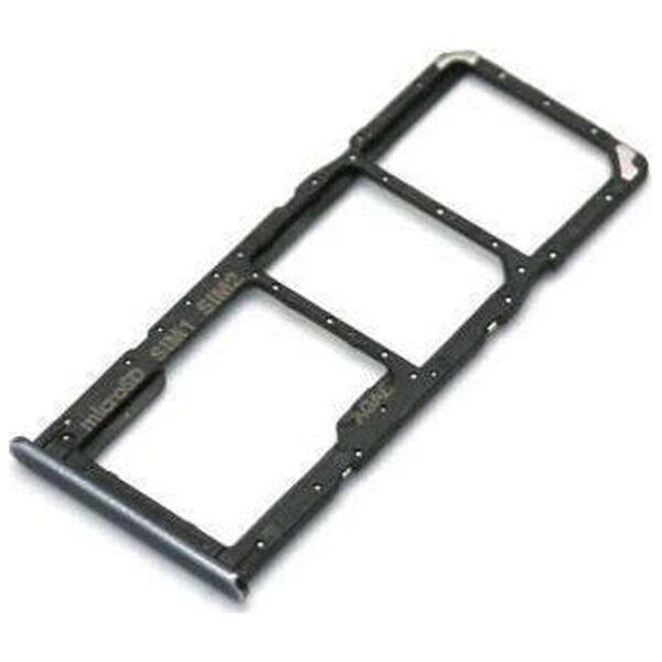 Samsung Dual SIM Card/Memory Holder Μαύρο για Galaxy A71