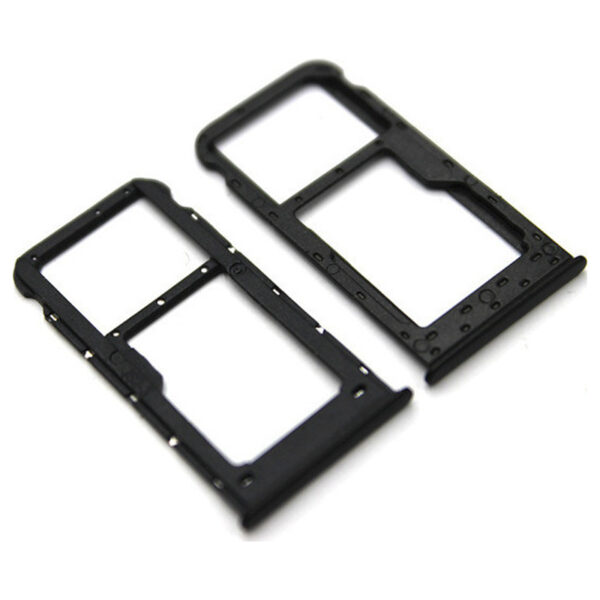 Βάση Κάρτας SIM - SD Μαύρο για Huawei P Smart