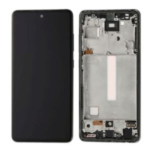 Οθόνη Incell με Μηχανισμό Αφής και Πλαίσιο για Galaxy A50 (Μαύρο)