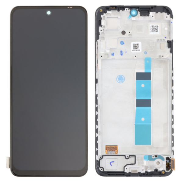 Οθόνη OLED με Μηχανισμό Αφής και Πλαισιο για Redmi Note 12 5G (Μαύρο)
