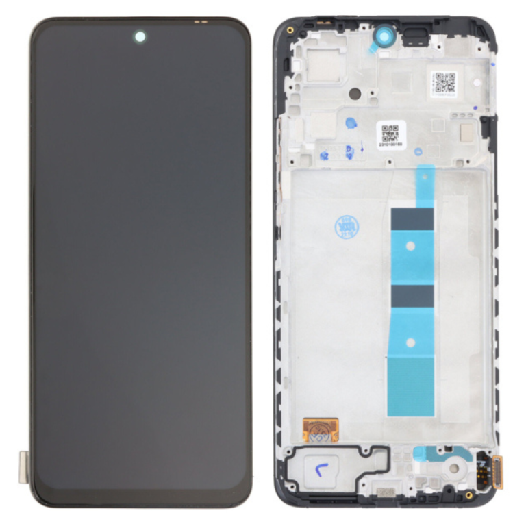 Οθόνη OLED με Μηχανισμό Αφής και Πλαισιο για Redmi Note 12 4G (Μαύρο)