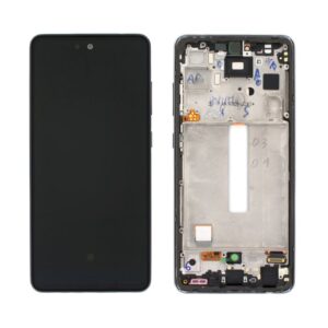 Οθόνη Με πλαισιο για Galaxy A52s (Μαύρο)