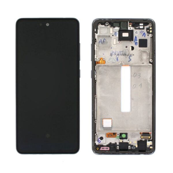 Οθόνη Με πλαισιο για Galaxy A52s (Μαύρο)