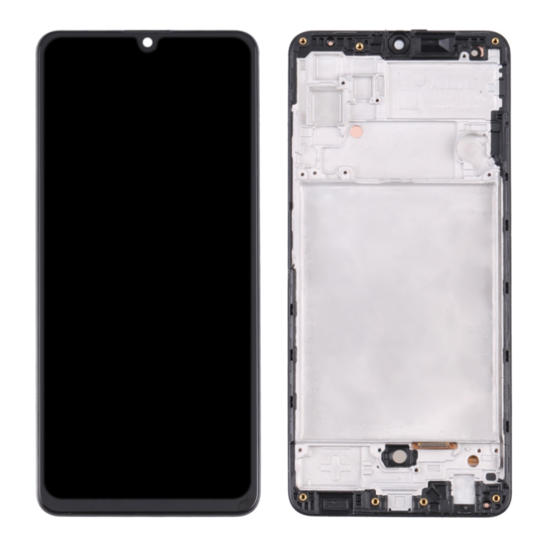 Οθόνη Incell με Μηχανισμό Αφής και Πλαίσιο για Galaxy A32 4G (Μαύρο)