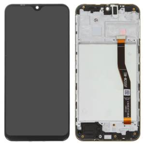 Οθόνη με Μηχανισμό Αφής και Πλαίσιο για Galaxy M20 (Μαύρο)