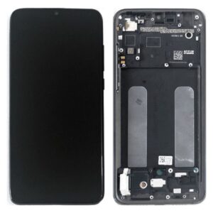 Οθόνη με Μηχανισμό Αφής και Πλαίσιο για Mi 9 Lite (Μαύρο)
