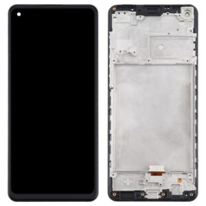 Οθόνη LCD με Μηχανισμό Αφής και Πλαίσιο για Galaxy A21S (Μαύρο)