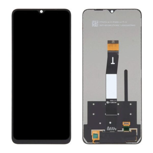 Οθόνη LCD με Μηχανισμό Αφής για Redmi 12C (Μαύρο)