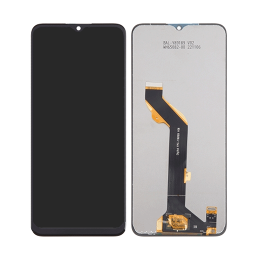 Οθόνη με Μηχανισμό Αφής για TCL 405, TCL 406, TCL 408 (Μαύρο)