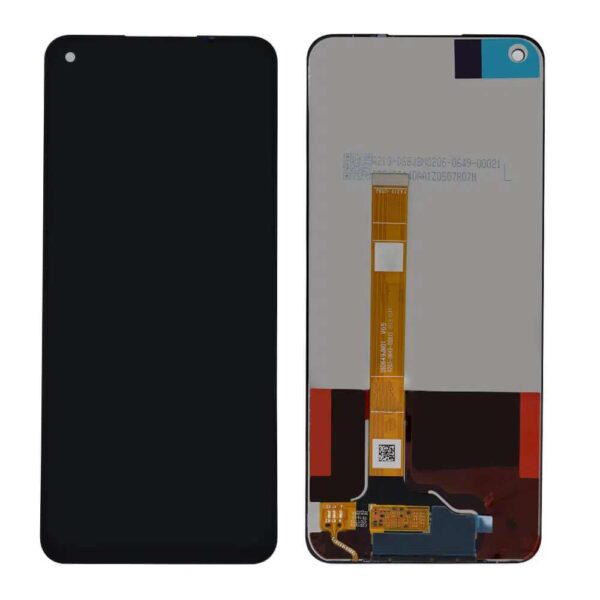 Οθόνη με Μηχανισμό Αφής για Realme Narzo 30 (Μαύρο)
