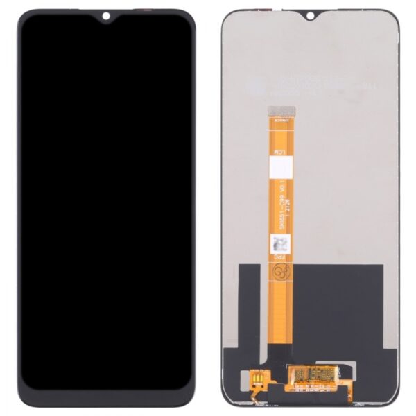 Οθόνη με Μηχανισμό Αφής για Realme C25Y (Μαύρο)