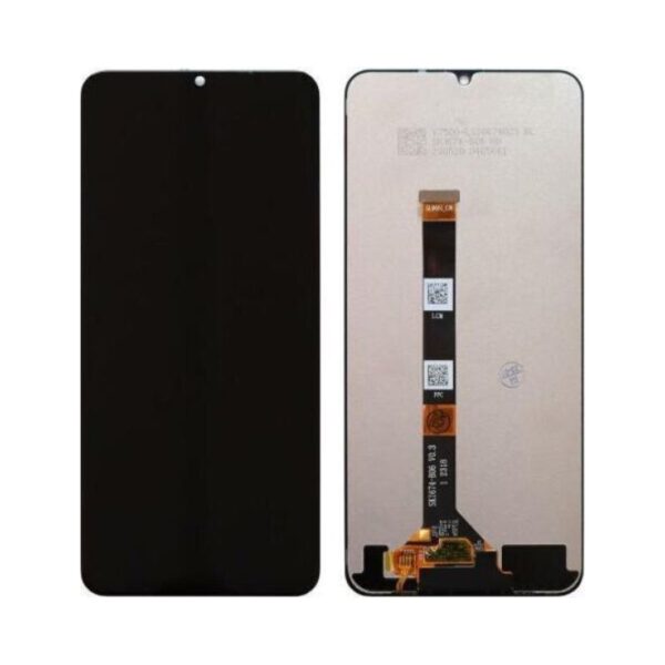 Οθόνη με Μηχανισμό Αφής για Realme C51 (Μαύρο)