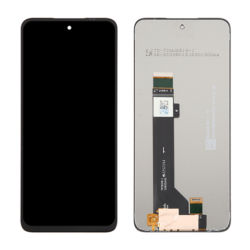 Οθόνη με Μηχανισμό Αφής για Moto G53 (Μαύρο)