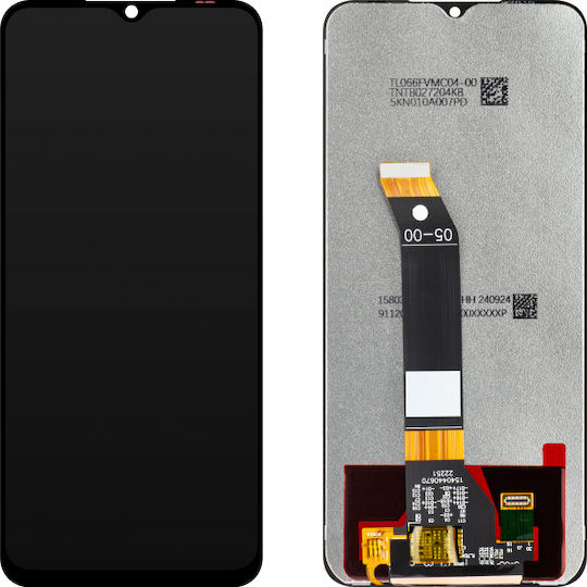 Οθόνη με Μηχανισμό Αφής για Redmi A3 (Μαύρο)