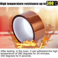 Kapton Tape 15mm 33m DM-6288 Πυρίμαχη Ταινία για Service Κινητών
