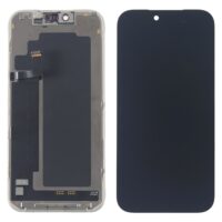 RJ SOFT OLED Οθόνη LCD με Μηχανισμό Αφής για iPhone 17 Pro Μαύρο