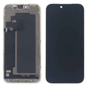 RJ SOFT OLED Οθόνη LCD με Μηχανισμό Αφής για iPhone 17 Pro Μαύρο