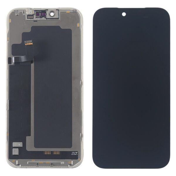 RJ SOFT OLED Οθόνη LCD με Μηχανισμό Αφής για iPhone 17 Pro Μαύρο
