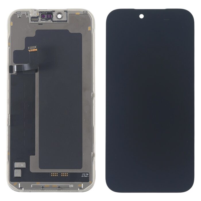 RJ SOFT OLED Οθόνη LCD με Μηχανισμό Αφής για iPhone 17 Pro Μαύρο