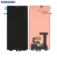Samsung Οθόνη με Μηχανισμό Αφής για Samsung Galaxy S23 Ultra S918 (Μαύρο)