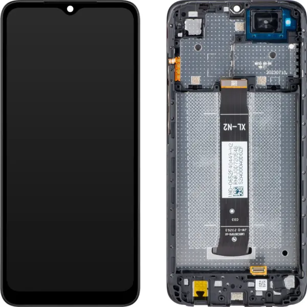 Οθόνη με Μηχανισμό Αφής και Πλαίσιο για Redmi A2/A2+ (Μαύρο)