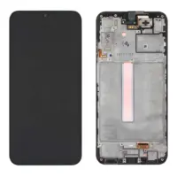 Samsung Γνήσια Οθόνη με Μηχανισμό Αφής για Samsung A256B Galaxy A25 5G (Μαύρο)
