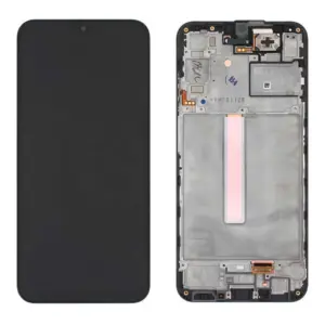 Samsung Γνήσια Οθόνη με Μηχανισμό Αφής για Samsung A256B Galaxy A25 5G (Μαύρο)