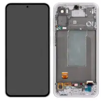 Samsung Οθόνη με Μηχανισμό Αφής και Πλαίσιο για Samsung Galaxy A56 5G A566 (Ροζ)