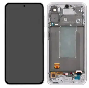 Samsung Οθόνη με Μηχανισμό Αφής και Πλαίσιο για Samsung Galaxy A56 5G A566 (Ροζ)