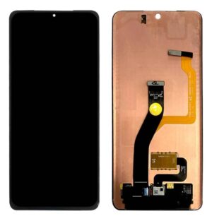 Samsung Οθόνη με Μηχανισμό Αφής για Galaxy S21 Ultra (Μαύρο)