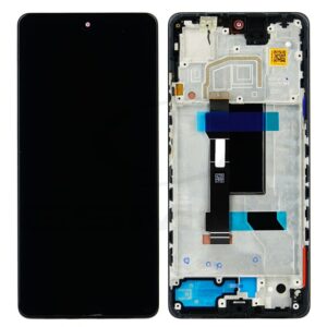 Xiaomi Οθόνη με Μηχανισμό Αφής και Πλαίσιο για Poco X5 Pro (Μαύρο)