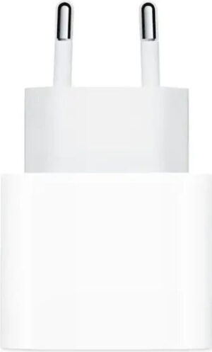 Apple Φορτιστής Χωρίς Καλώδιο με Θύρα USB-C 20W Λευκός (Power Adapter MD3J4)