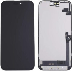 Apple Οθόνη με Μηχανισμό Αφής για iPhone 16 Pro (Μαύρο)