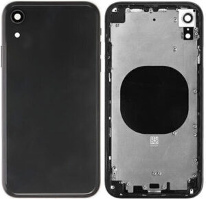 BACK HOUSING / ΠΙΣΩ ΚΑΠΑΚΙ ΓΙΑ APPLE IPHONE XR Μαύρο