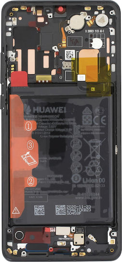 Huawei Original Huawei P30 Pro Screen Lcd + Touch Screen + 4200mah Battery Black