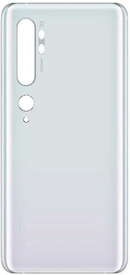 Καπάκι Μπαταρίας Πίσω Λευκό / Λευκό για Galaxy Note 10